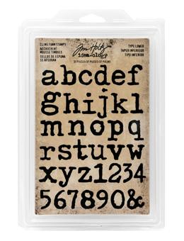 Tim Holtz® Idea-ology Stamps - Type Lower