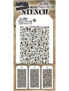 Tim Holtz® Stampers Anonymous - Mini Layering Stencils - Set #26