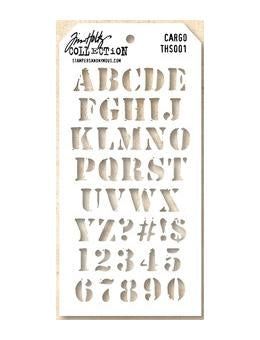 Tim Holtz® Stampers Anonymous - Layering Stencils - Cargo