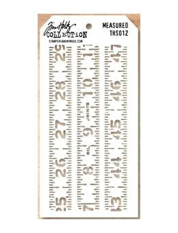 Tim Holtz® Stampers Anonymous - Layering Stencils - Measured