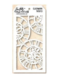 Tim Holtz® Stampers Anonymous - Layering Stencils - Clockwork