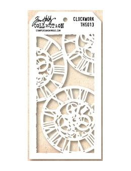 Tim Holtz® Stampers Anonymous - Layering Stencils - Clockwork