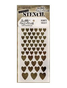 Tim Holtz® Stampers Anonymous - Layering Stencils - Hearts Stencil