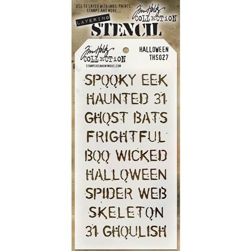 Tim Holtz® Stampers Anonymous - Layering Stencils - Halloween