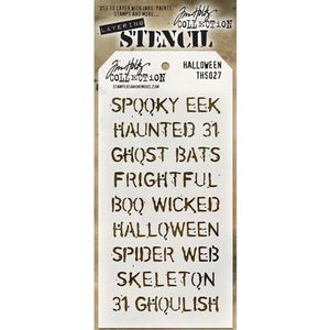 Tim Holtz® Stampers Anonymous - Layering Stencils - Halloween