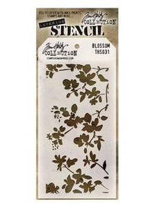 Tim Holtz® Stampers Anonymous - Layering Stencils - Blossom