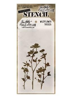 Tim Holtz® Stampers Anonymous - Layering Stencils - Wildflower