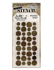 Tim Holtz® Stampers Anonymous - Layering Stencils - Splotches