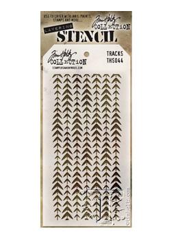 Tim Holtz® Stampers Anonymous - Layering Stencils - Tracks