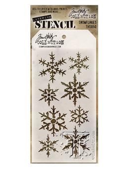 Tim Holtz® Stampers Anonymous - Layering Stencils - Snowflakes