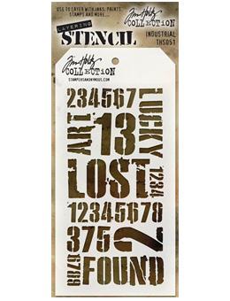 Tim Holtz® Stampers Anonymous - Layering Stencils - Industrial