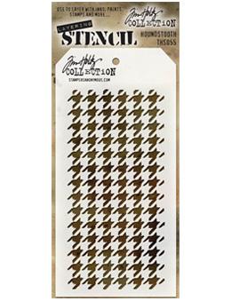 Tim Holtz® Stampers Anonymous - Layering Stencils - Houndstooth