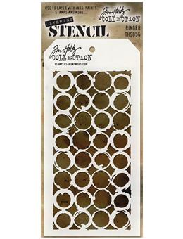 Tim Holtz® Stampers Anonymous - Layering Stencils - Ringer