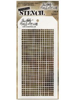 Tim Holtz® Stampers Anonymous - Layering Stencils - Linen