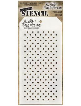 Tim Holtz® Stampers Anonymous - Layering Stencils - Polkadot