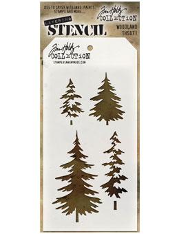 Tim Holtz® Stampers Anonymous - Layering Stencils - Woodland