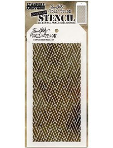 Tim Holtz® Stampers Anonymous - Layering Stencils - Woven