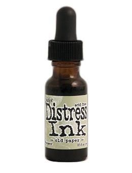 Tim Holtz Distress® Ink Pad Re-Inker Old Paper, 0.5oz
