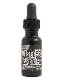 Tim Holtz Distress® Ink Pad Re-Inker Black Soot, 0.5oz