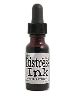 Tim Holtz Distress® Ink Pad Re-Inker Milled Lavender, 0.5oz