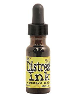 Tim Holtz Distress® Ink Pad Re-Inker Mustard Seed, 0.5oz