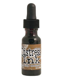 Tim Holtz Distress® Ink Pad Re-Inker Brushed Corduroy, 0.5oz