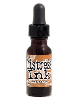 Tim Holtz Distress® Ink Pad Re-Inker Rusty Hinge, 0.5oz