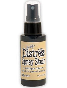 Tim Holtz Distress® Spray Stain Antique Linen, 2oz