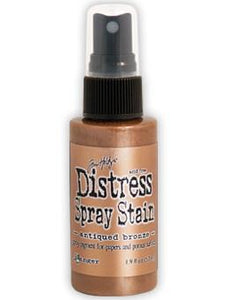 Tim Holtz Distress® Spray Stain Antiqued Bronze, 2oz