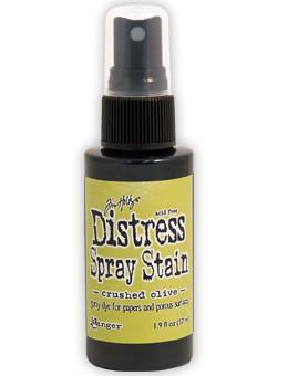 Tim Holtz Distress® Spray Stain Crushed Olive, 2oz