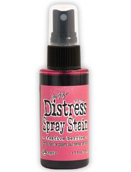 Tim Holtz Distress® Spray Stain Festive Berries, 2oz