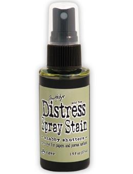 Tim Holtz Distress® Spray Stain Shabby Shutters, 2oz