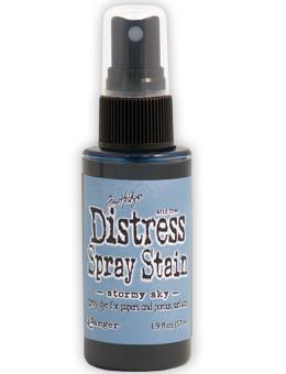 Tim Holtz Distress® Spray Stain Stormy Sky, 2oz