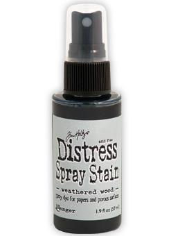 Tim Holtz Distress® Spray Stain Weathered Wood, 2oz