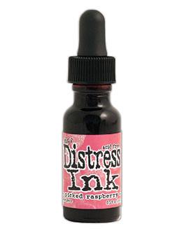 Tim Holtz Distress® Ink Pad Re-Inker Picked Raspberry, 0.5oz