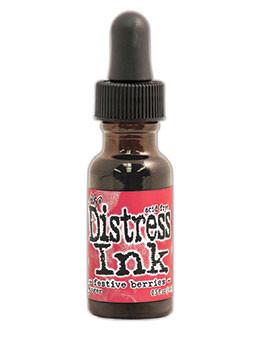 Tim Holtz Distress® Ink Pad Re-Inker Festive Berries, 0.5oz