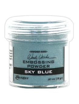 Wendy Vecchi Embossing Powder Sky Blue, 1oz Jar