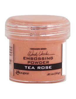 Wendy Vecchi Embossing Powder Tea Rose, 1oz Jar