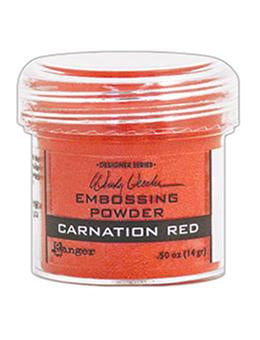 Wendy Vecchi Embossing Powder Carnation Red, 1oz Jar