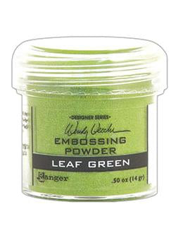 Wendy Vecchi Embossing Powder Leaf Green, 1oz Jar