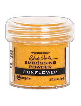 Wendy Vecchi Embossing Powder Sunflower, 1oz Jar