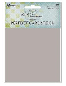 Wendy Vecchi Perfect Cardstock Grey Cards