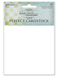 Wendy Vecchi Perfect Cardstock White Cards 80lb