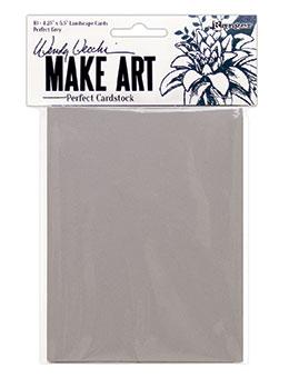 NEW! Wendy Vecchi Perfect Cardstock Grey Cards 100lb