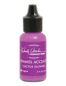 Wendy Vecchi Enamel Accent Cactus Flower, 0.5oz
