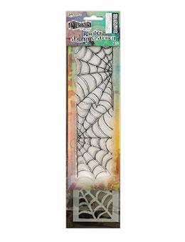 Dylusions Stamp & Stencil Cobweb Border