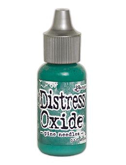 NEW! Tim Holtz Distress® Oxide® Re-Inker Pine Needles, 0.5oz