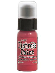 Tim Holtz Distress® Dabber Paint Festive Berries, 1oz