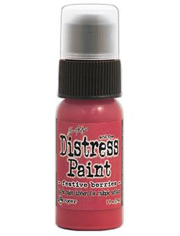 Tim Holtz Distress® Dabber Paint Festive Berries, 1oz