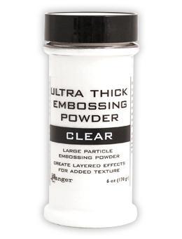 Embossing Powder Ultra Thick Clear Jar